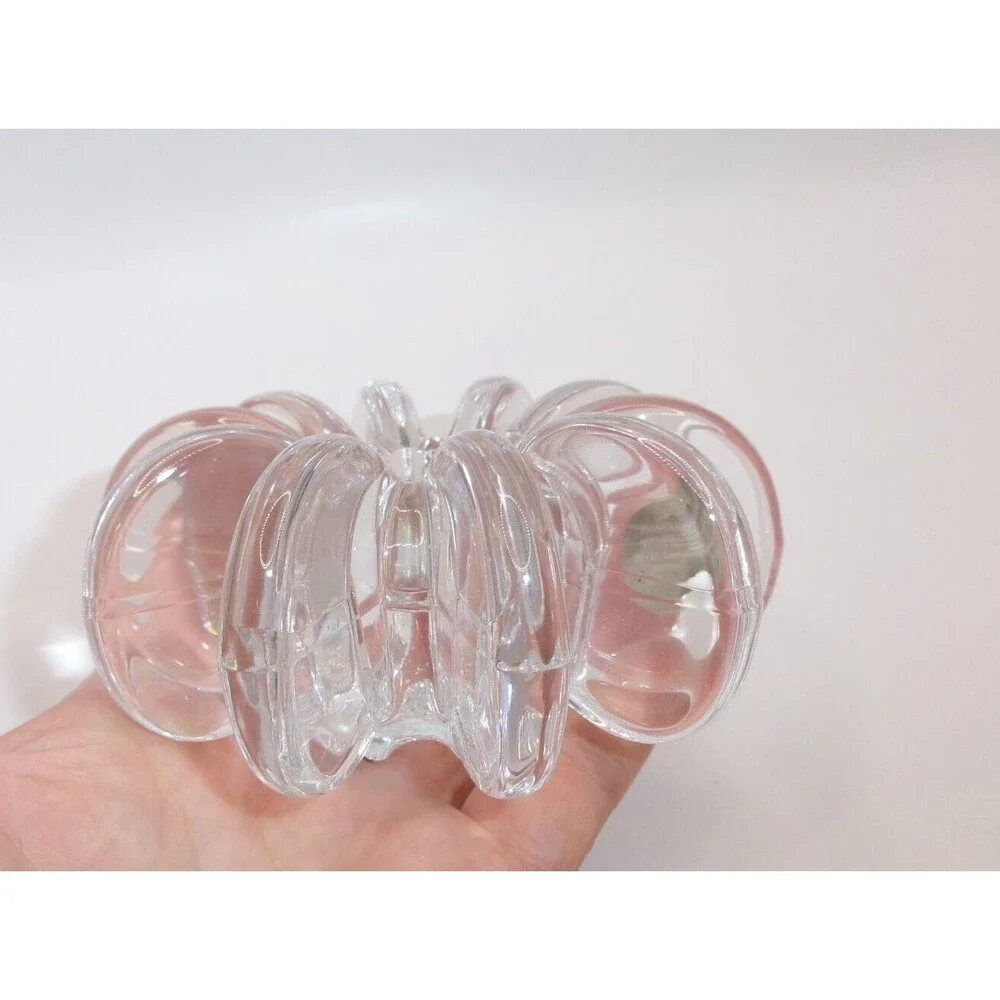 Rosenthal Studio Line Crystal Candle Holder with Candle Single Boxed Signed